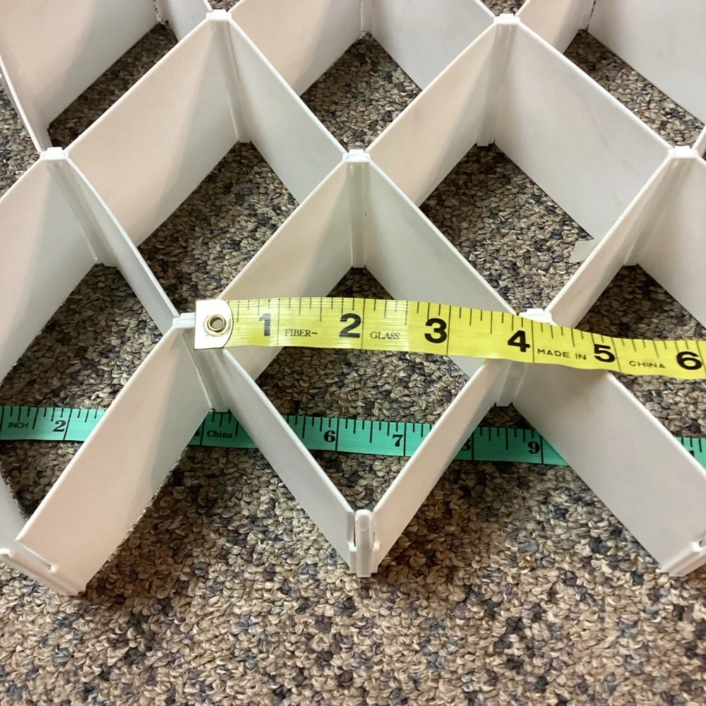 White Adjustable Drawer Organizer * Design for your drawer space